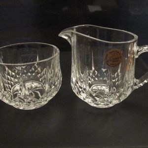 SALE!! Cristal D'Arques lead crystal creamer and …